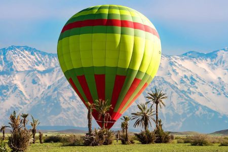 Envolée de sérénité : aventure en montgolfière au-dessus de Marrakech