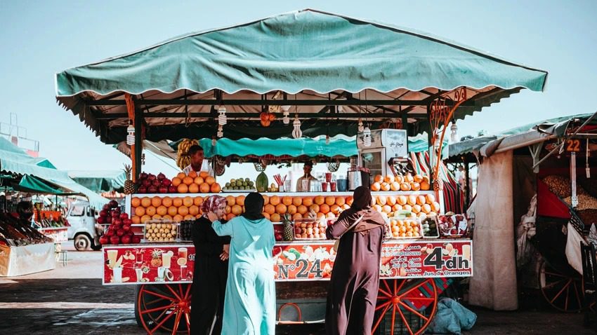 Travel Cost Street food Marrakech